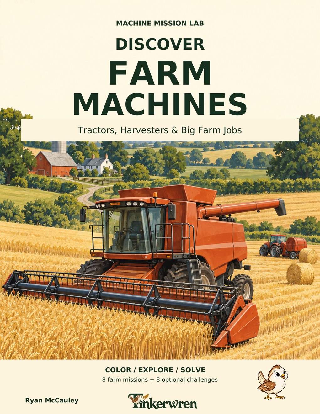 Front cover of Discover Farm Machines
